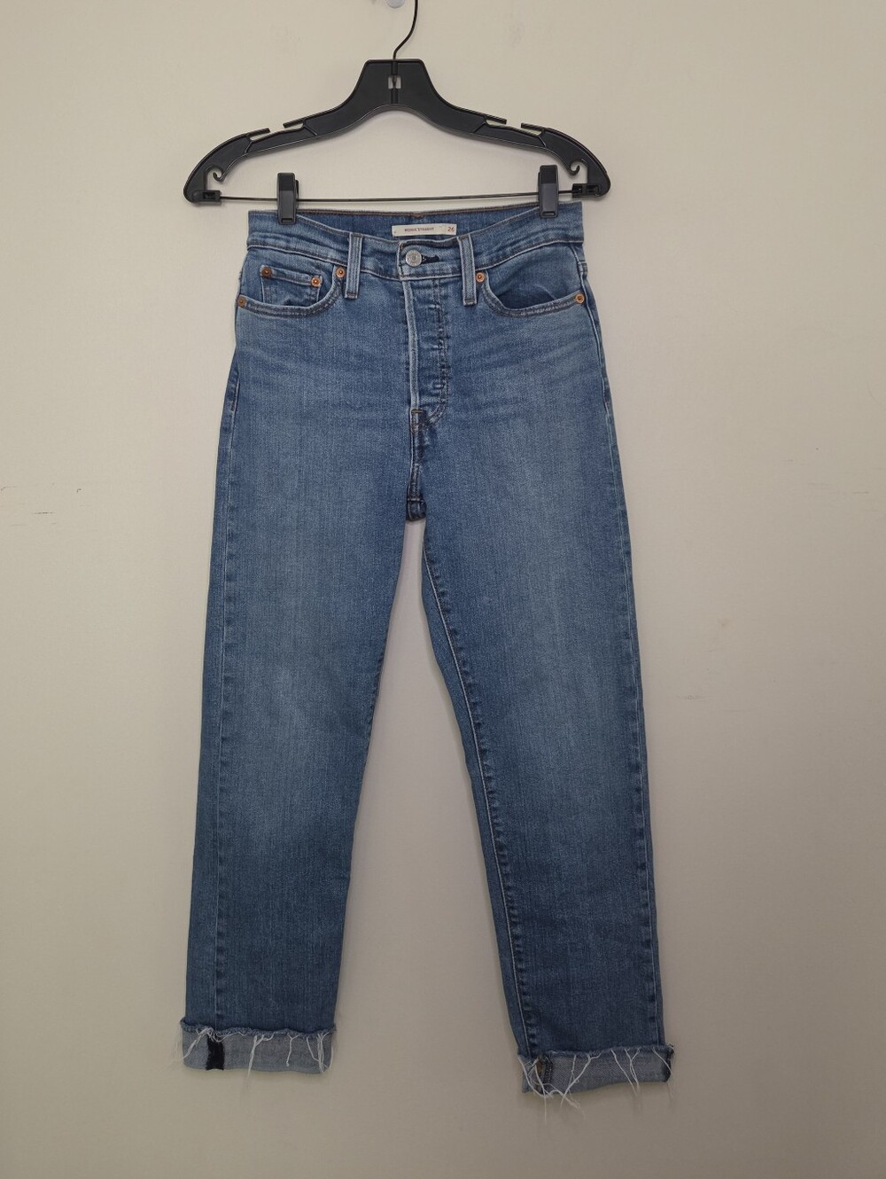 Women's Levi's Wedgie Straight Jeans Sz 26